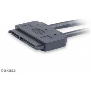 Akasa eSATA-SATA kábel USB tápellátással SATA HDD/SSD-hez 40cm #2