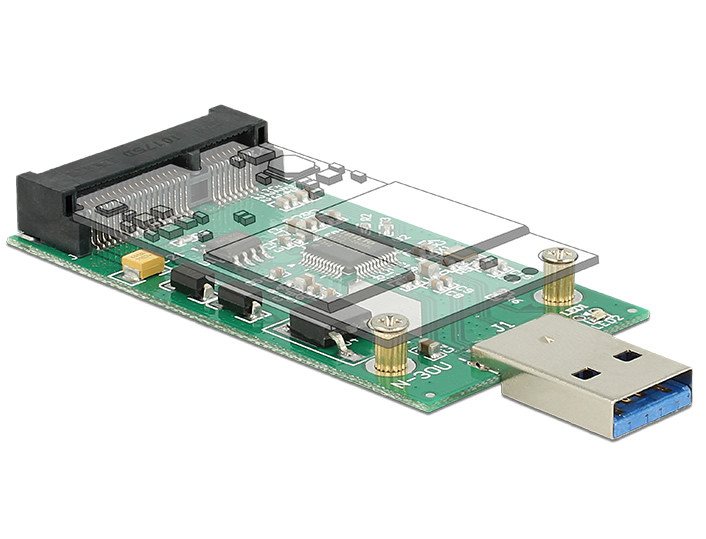 Delock USB 3.0 Type-A > mSATA (full size) átalakító #2
