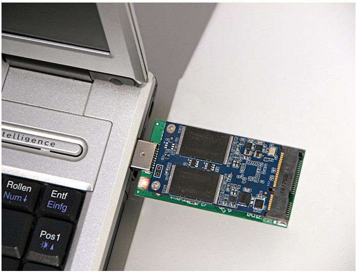 Delock USB 3.0 Type-A > mSATA (full size) átalakító #3