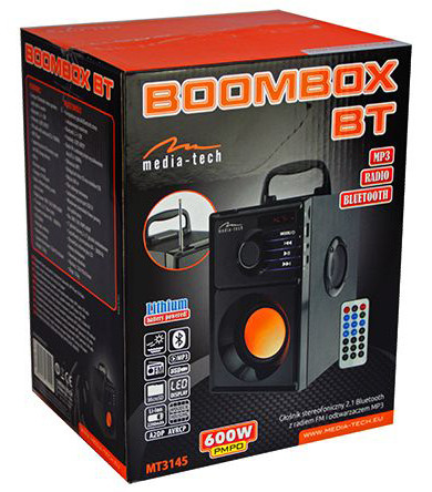 MediaTech MT3145 BoomBox Bluetooth hangszóró #4