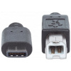 USB (C) – USB (B) (M/M) kábel 1m Manhattan #2