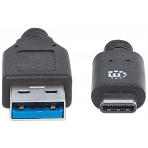 USB (C) – USB (A) (M/M) kábel 1m Manhattan #2