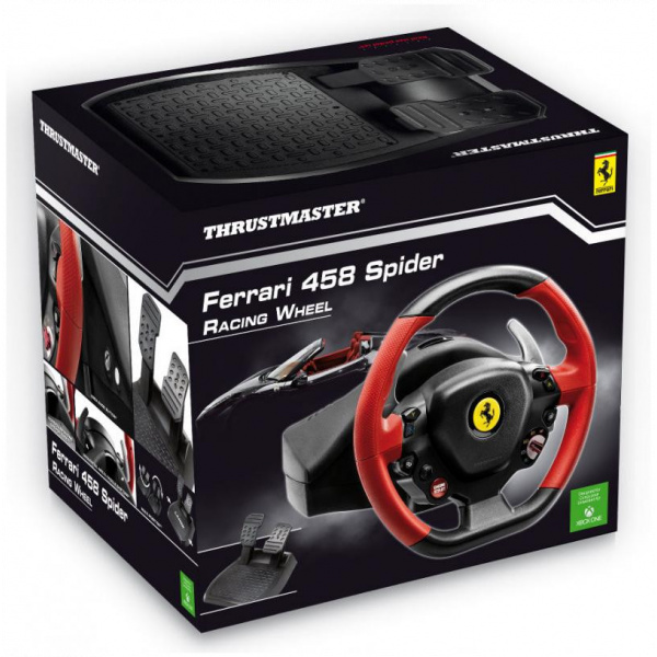 Thrustmaster Ferrari 458 Spider Racing Wheel kormány+pedál (Xbox One™ / X / S) #4