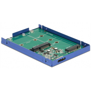 Delock 2.5"-os átalakító USB 3.1 Micro-B > M.2 / mSATA #2