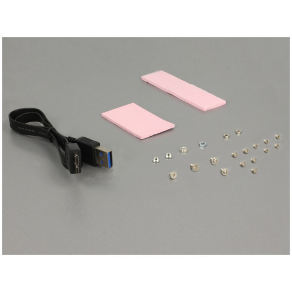 Delock 2.5"-os átalakító USB 3.1 Micro-B > M.2 / mSATA #5