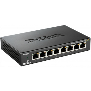 D-Link DGS-108/E 8-port Gbit switch (desktop, fémházas) #2