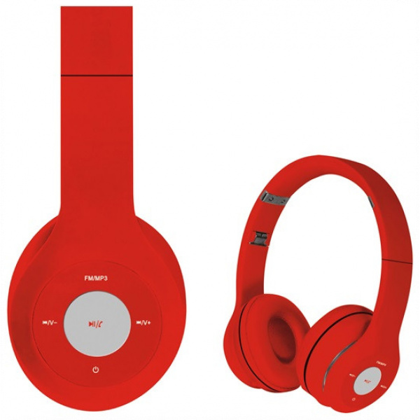 Fiesta Freestyle FH0915 Bluetooth headset FM rádióval (piros) #2
