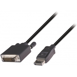DisplayPort (M) – DVI-D (M) kábel 2m - Nedis #2
