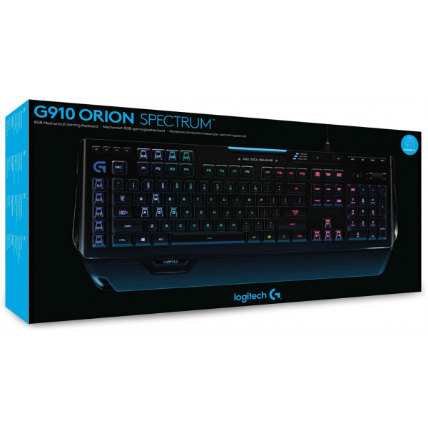 Logitech G910 Orion Spectrum Gaming Keyboard - világít (angol) #6