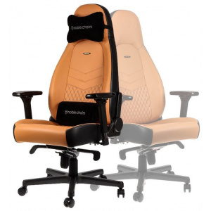 Noblechairs Icon Gaming bőr szék (fekete-konyak) #2
