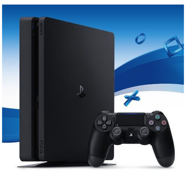 Sony PlayStation 4 (PS4) Slim 500GB konzol - alapgép (fekete) #2
