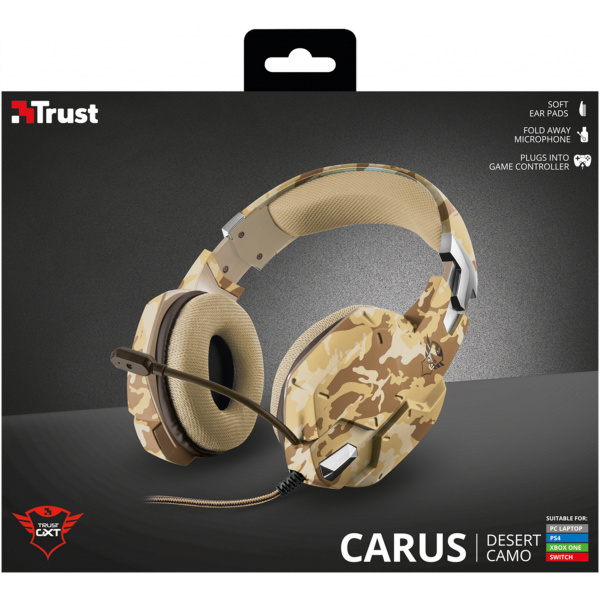 Trust GXT 322D Carus Gaming headset (Desert Camo) #4