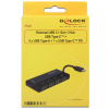 4-portos USB HUB Delock (USB 3.1), Type-C csatlakozóval #2