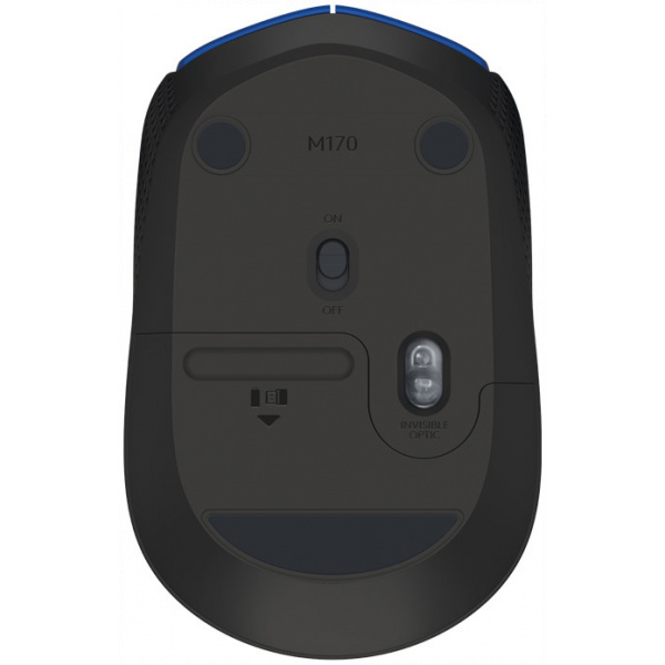 Logitech M171 Wireless Mouse (fekete-kék) #3
