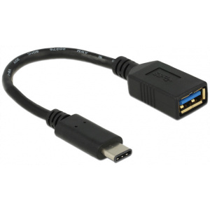 USB (C) – USB (A) (M/F) hosszabbító kábel 15cm Delock #2