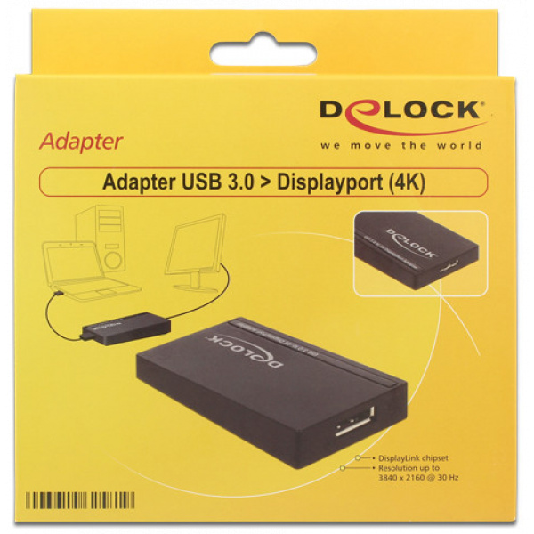 Delock Adapter USB 3.0 > Displayport 1.2 (4K) #3