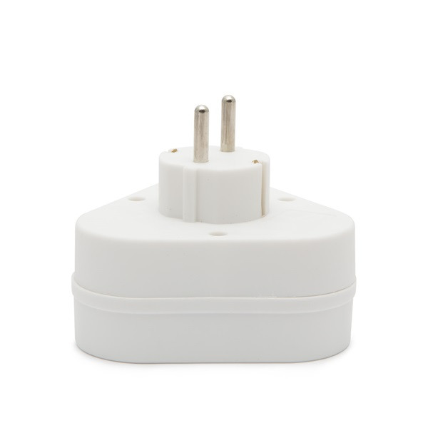 220V-os hálózati elosztó 3 aljzattal (közvetlenül fali aljzatba) - Delight #2