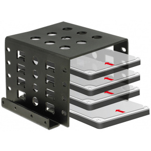 Delock beépítő keret 4x 2.5" SSD/HDD-nek, 3.5"-es helyre #2