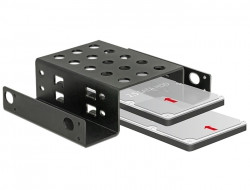 DeLock beépítő keret 2db 2,5"-os meghajtó számára, 5,25"-os helyre #2