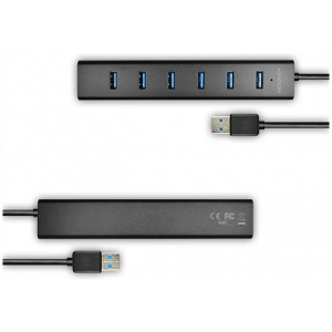 7-portos USB HUB + gyorstöltő Axagon (USB 3.0) #2