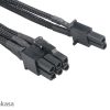 Akasa PCIe VGA táp hosszabbító kábel 40 cm (8-pin) #4
