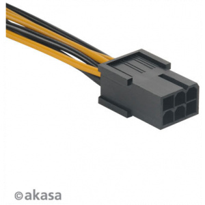 Akasa PCIe VGA tápátalakító kábel (6-pin > PCIe 8-pin) #2
