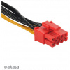 Akasa PCIe VGA tápátalakító kábel (6-pin > PCIe 8-pin) #3