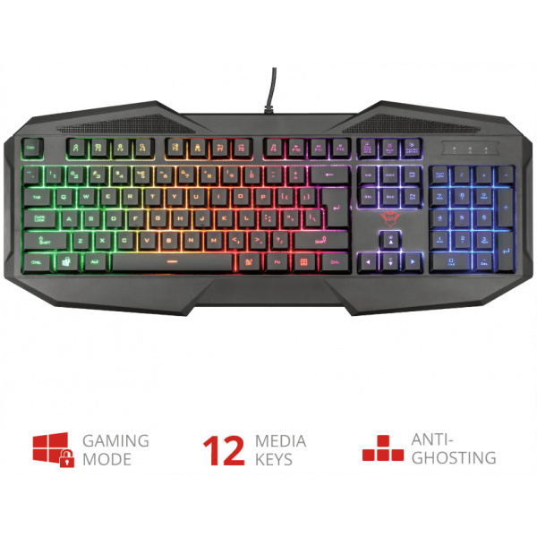Trust GXT 830-RW Avonn Gaming billentyű, világít #2