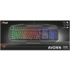 Trust GXT 830-RW Avonn Gaming billentyű, világít #5