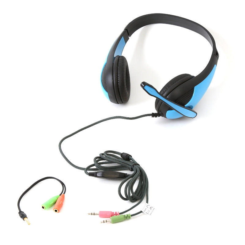 Omega Freestyle Hi-Fi Sztereo Headset (kék) #4