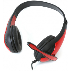 Omega Freestyle Hi-Fi Sztereo Headset (piros) #2
