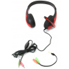 Omega Freestyle Hi-Fi Sztereo Headset (piros) #4