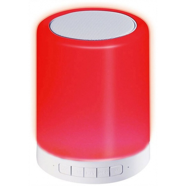 Omega hordozható Bluetooth hangszóró RGB LED lámpa funkcióval #3