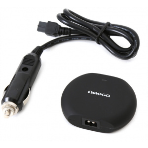 Omega autós AC adapter notebookhoz 90W (extra USB töltőporttal) #2