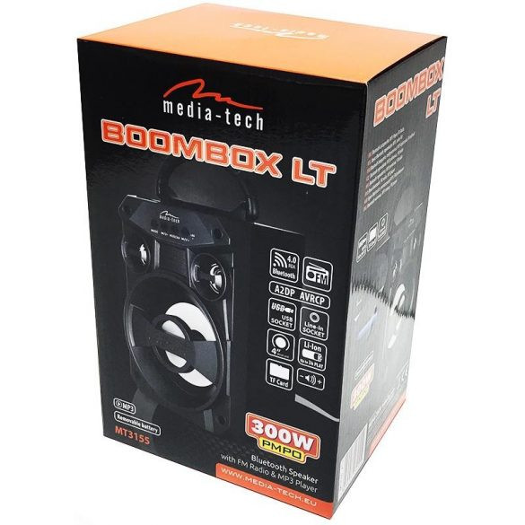 MediaTech MT3155 Booombox LT Bluetooth hangszóró #3