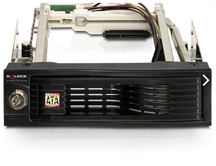 Delock 5.25"-es mobilkeret egy 3.5"-es SATA HDD-hez #3