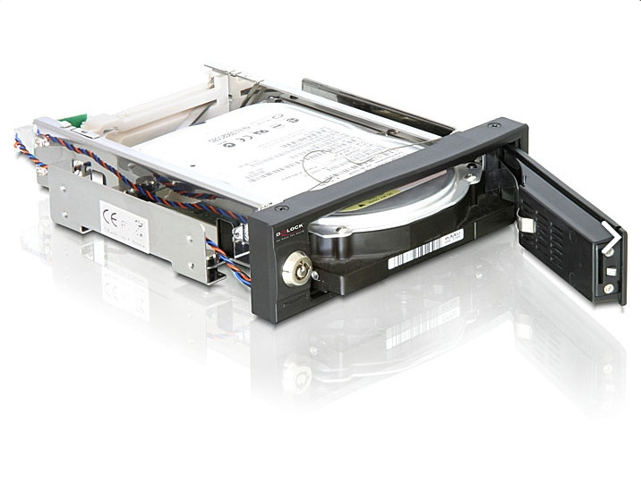 Delock 5.25"-es mobilkeret egy 3.5"-es SATA HDD-hez #4