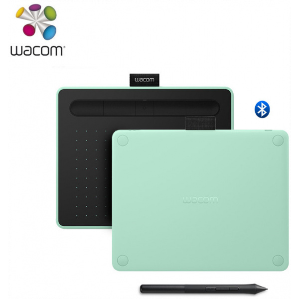 Wacom Intuos S Bluetooth digitális rajztábla (pisztácia) #3