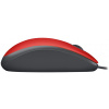 Logitech M110 Silent Mouse - piros (USB) #4