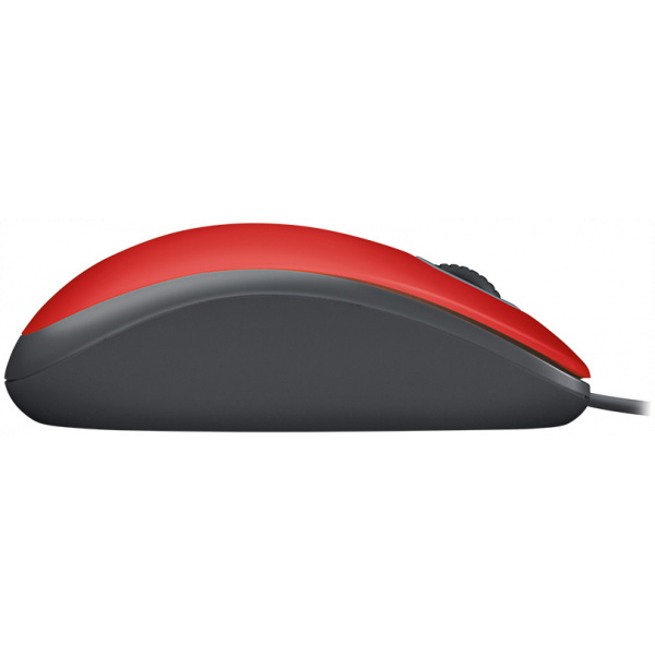 Logitech M110 Silent Mouse - piros (USB) #4