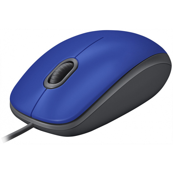 Logitech M110 Silent Mouse - kék (USB) #3