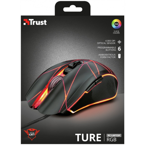 Trust GXT 160 Ture Illuminated Gaming Mouse (világít) #9