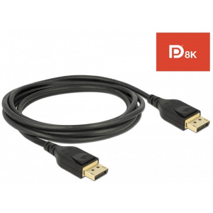DisplayPort (M/M) Premium kábel 2m - Delock (8K 60Hz) #2