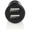 USB Car charger (autós töltő adapter) DC 4,8A (össz) 2 USB csatlakozóval - Nedis #2