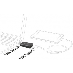 Delock 65689 USB 3.1 dugó > USB Type-C™ aljzat, adapter (aktív) #2
