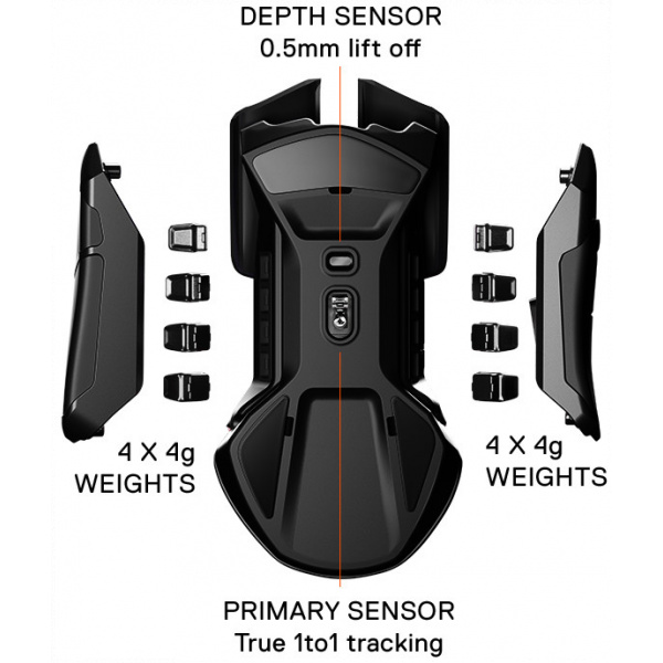 SteelSeries Rival 600 Black egér (fekete) #3