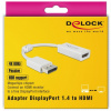 Delock DisplayPort > HDMI 4K 60Hz aktív átalakító, HDR funkcióval, 10cm kábellel #2