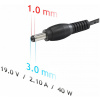 AC adapter Acer, Samsung notebookhoz 19V 2,1A (40W) - 3,0x1,0 mm #2