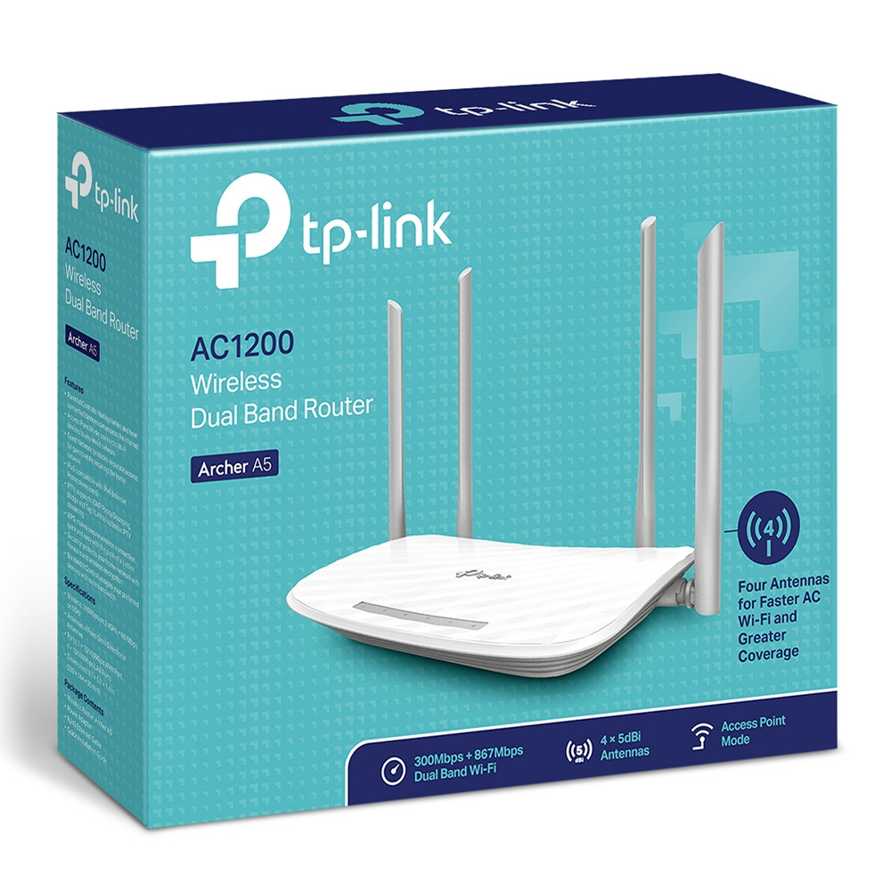 TP-Link Wireless-AC Dual-Band Router (AC1200) Archer A5 #4