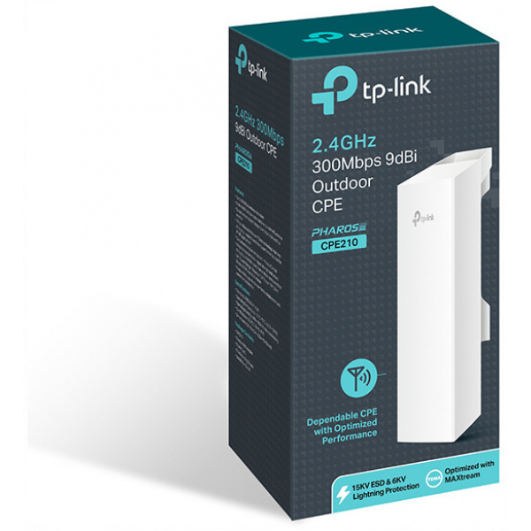 TP-Link 2,4 GHz-es 300 Mb/s 9dBi kültéri egység (CPE210) #4